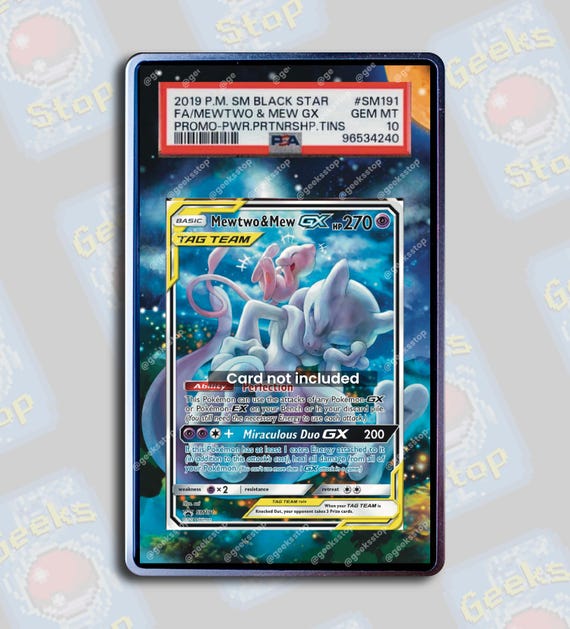 ポケモンカードゲーム Mewtwo & Mew GX TAG TEAM PSA 10 PSA 10 Mewtwo & Mew GX UR 222/173 SM12a Tag Team Pokemon Card