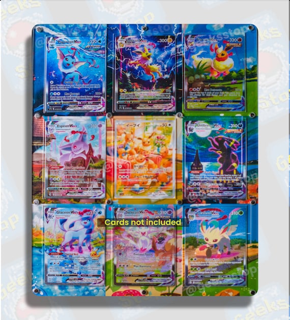 eeveelution pokemon cards Amazon.com: Pokemon Eevee Card Bundle - Guaranteed 1 Ultra Rare - 5  Eeveelution Holofoil Cards main image 0