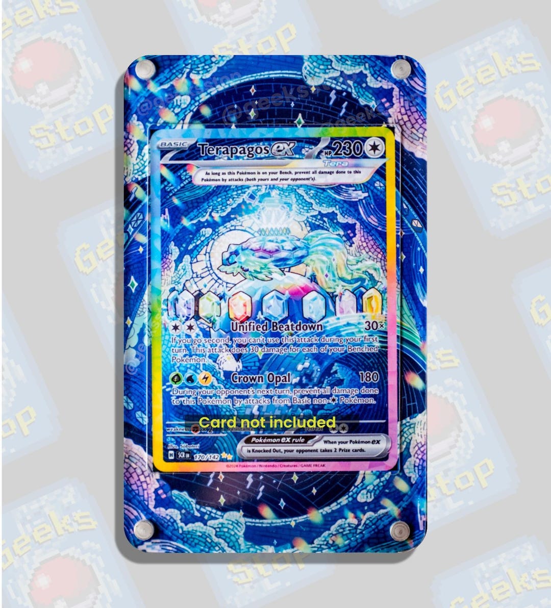 テラパゴス ex SAR | ポケモンカード用拡張アートディスプレイケース