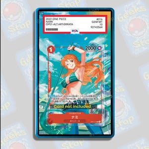 Nami OP01 PSA CGC Beckett | Große Kunst Vitrine für OPTCG