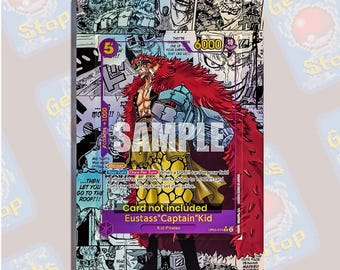 少年漫画 Custom Order for SAM - 5 M + 2 S cases Eustass Kid OP05-074 SR Alt Art Parallel OP07 500 Years In