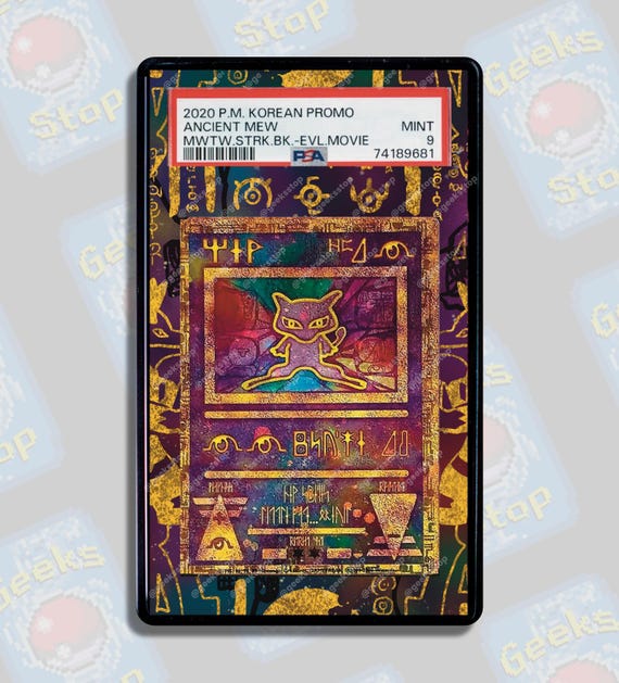 ancient mew pokemon card rare Amazon.com: Pokemon