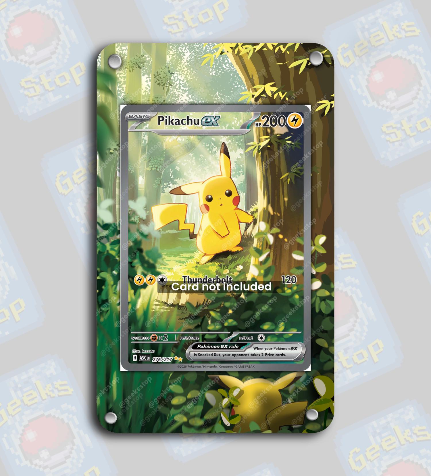 Pikachu Ex - Etsy