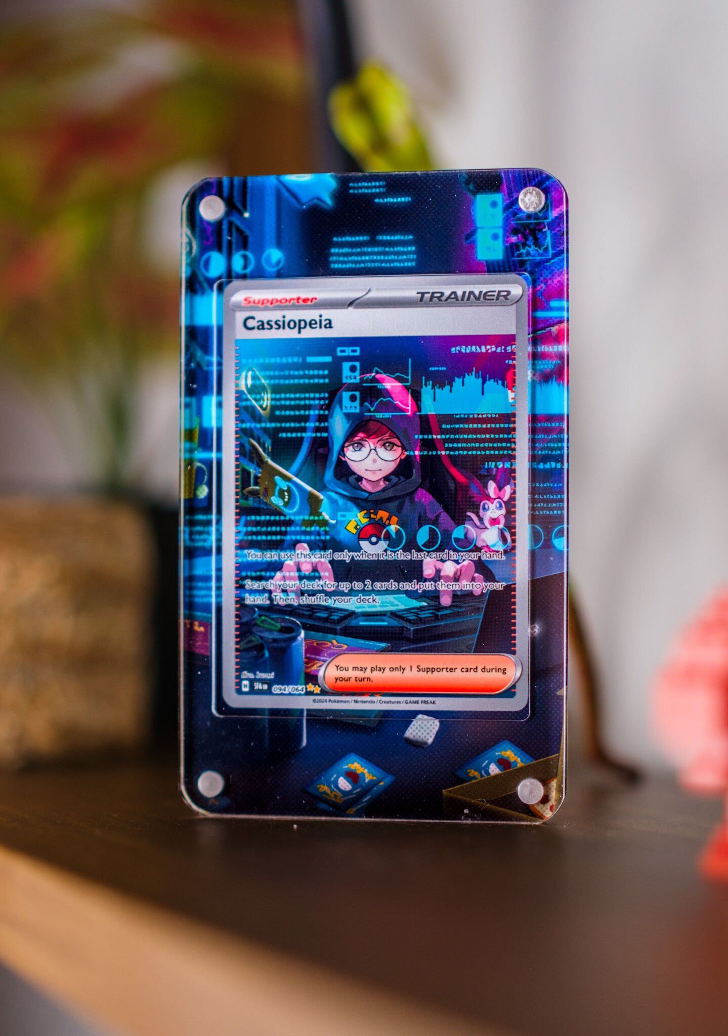 カシオペア sar psa10 最新ケース カシオペアSAR | ポケモンカード用拡張アートディスプレイケース