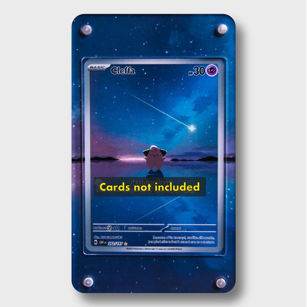 Cleffa AR | Uitgebreide kunstvitrine voor Pokemon Card