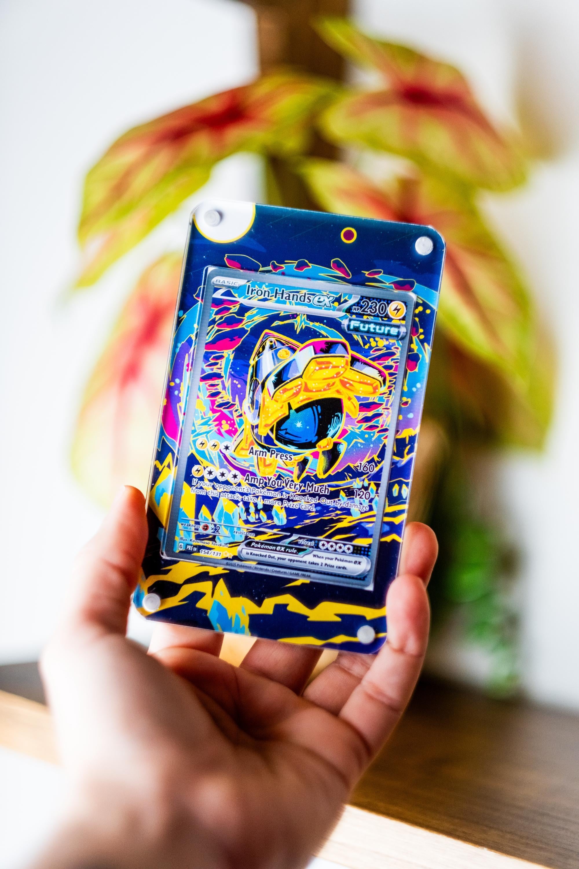iron hands ex pokemon card - 248/182 - Paradox Rift - Special Illustration Rare The item may be similar but not exactly the same as the image (e.g Iron Hands ex SAR [sv4M][88/66]