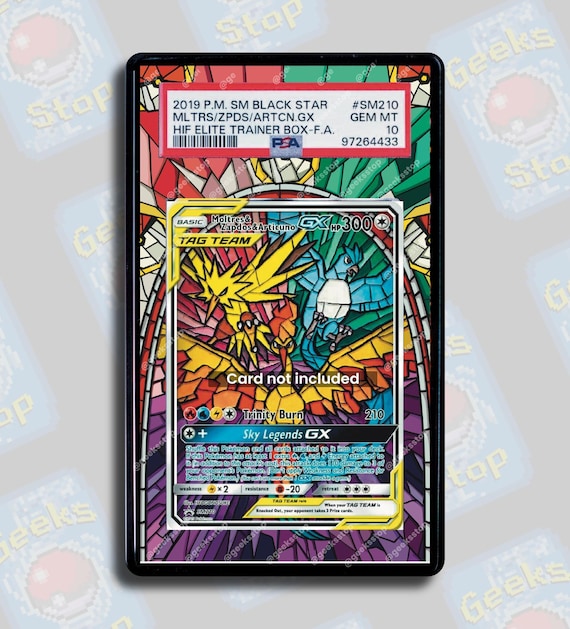 Moltres Zapdos Articuno GX SM210 PSA CGC Beckett | Extended Art