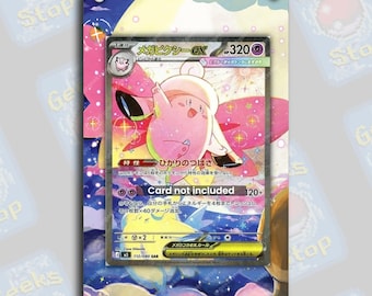 Mega Clefable ex SAR | Extended Art Display Case for Pokemon Card