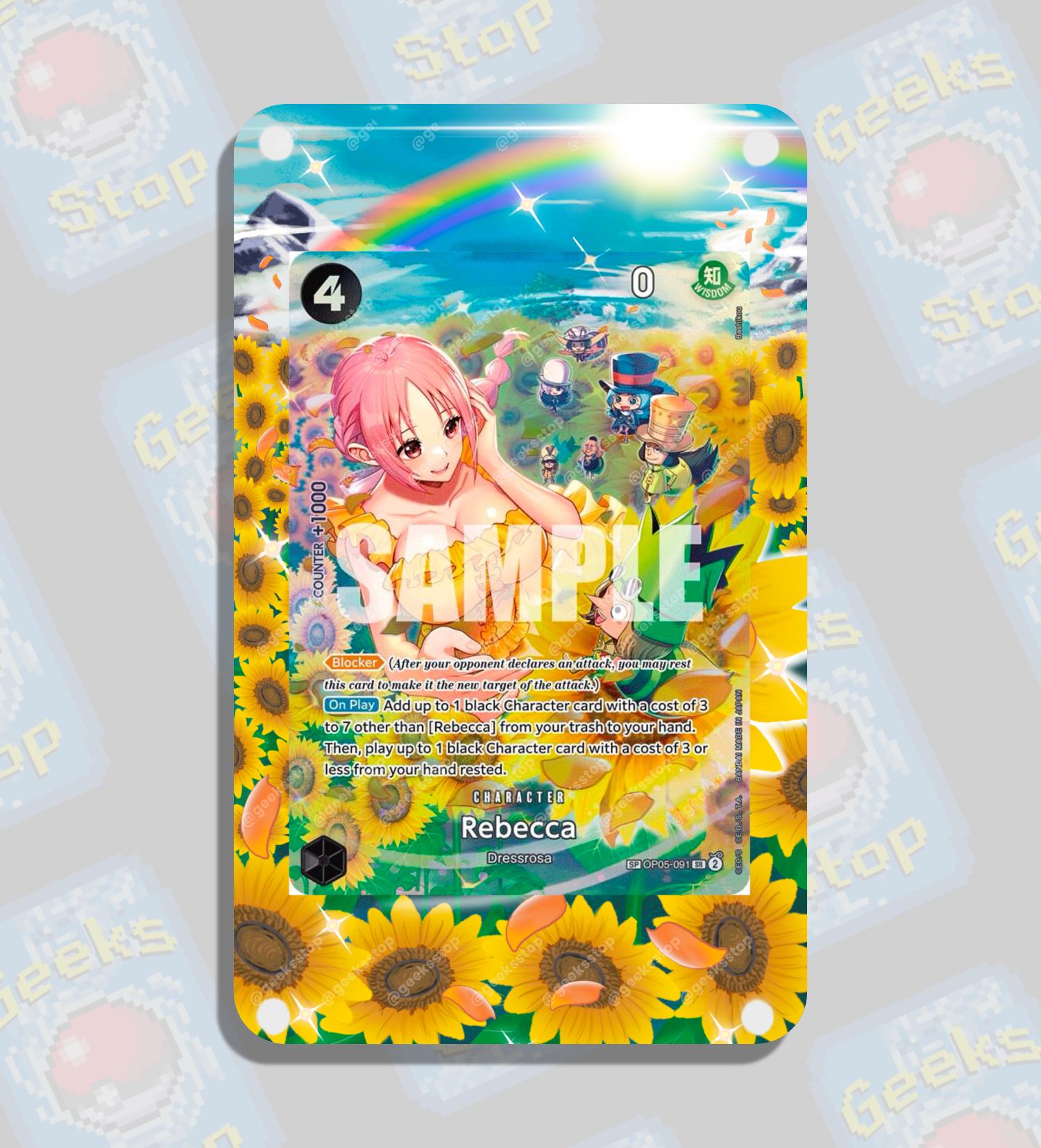 Rebecca SP OP06 | Extended Art Display Case for OPTCG - Etsy