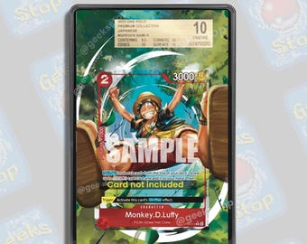 Luffy OP06 Alt Art BGS PSA / Vitrina de arte extendida para OPTCG
