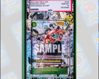arceus card pokemon tcg pocket Roronoa Zoro OP06-118 Manga Case | ONE PIECE