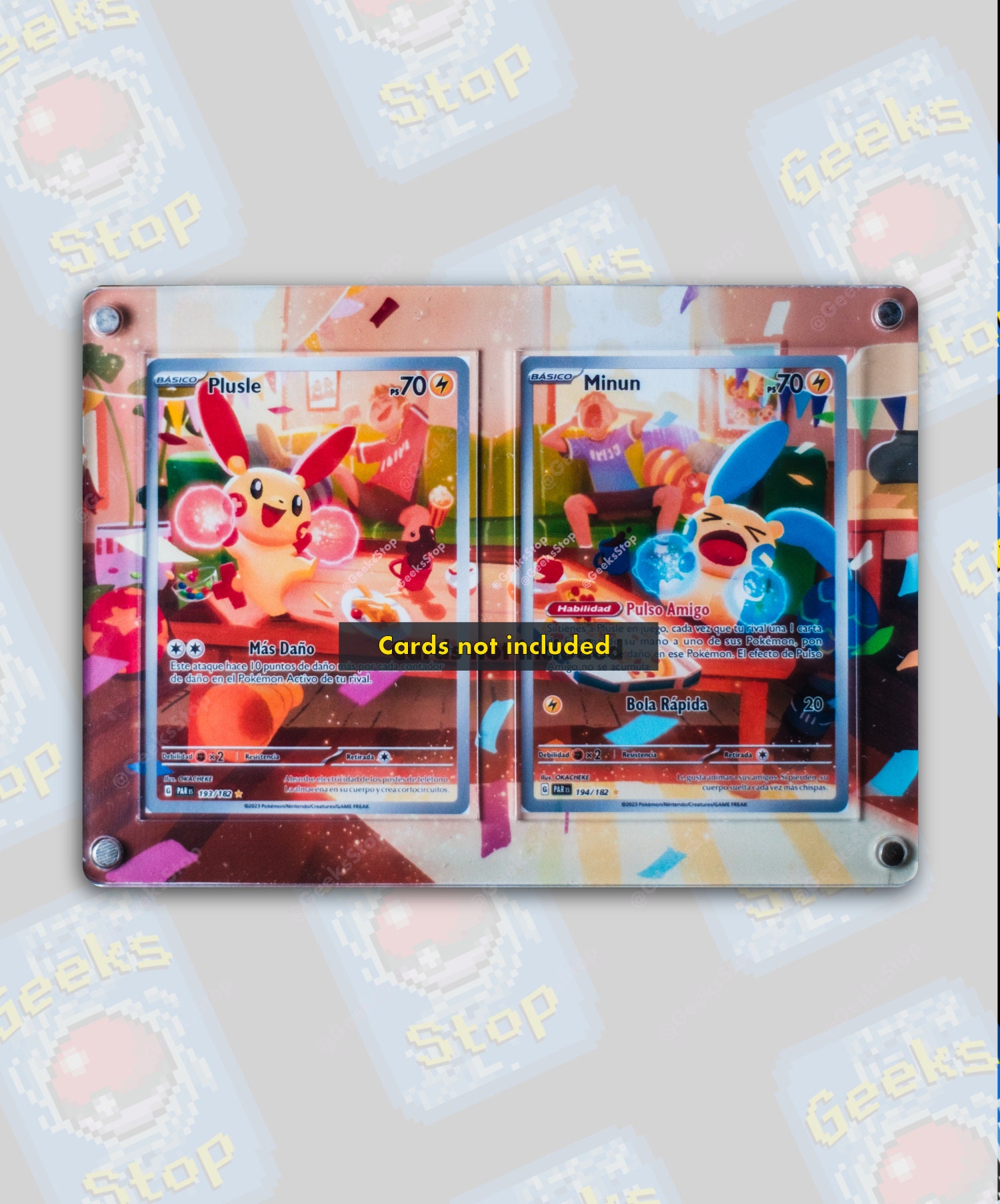 プラスル　マイナン　ケース プラスルとマイナン | ポケモンカード用拡張アートディスプレイ
