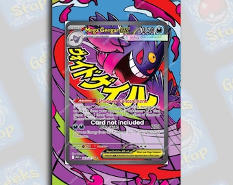 Mega Gengar ex MA #269 | Extended Art Display Case for Pokemon Card