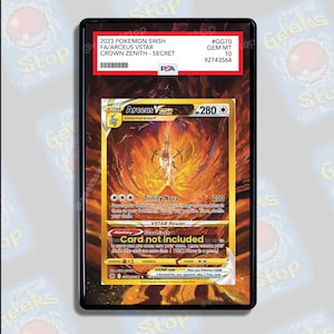 アルセウス VSTAR PSA CGC ベケット | ポケモンカード用拡張アートディスプレイケース