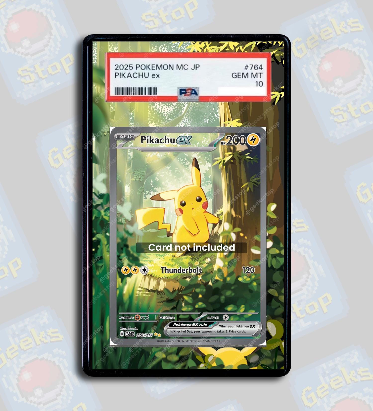 Pikachu Ex - Etsy