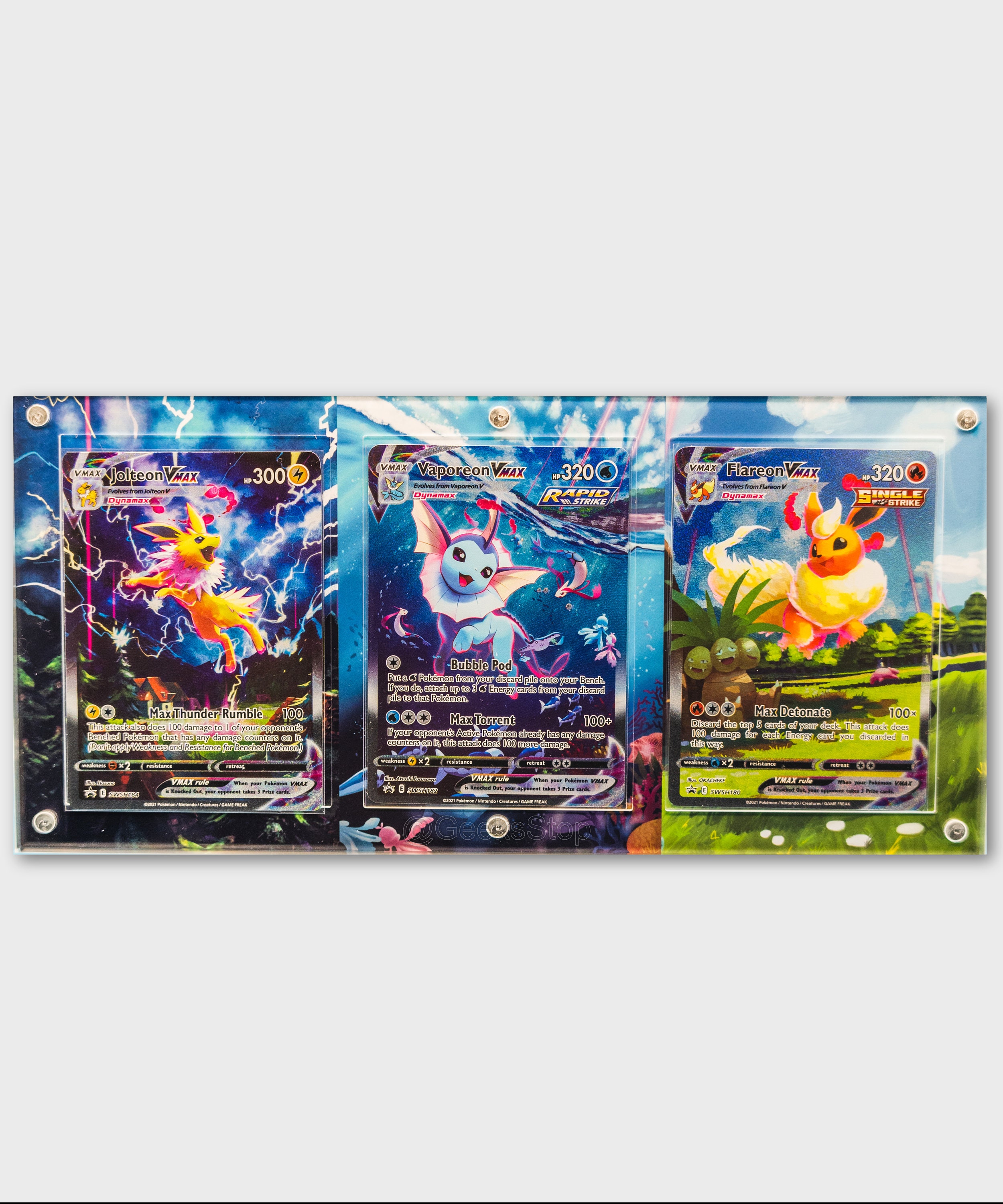 ポケモンカードゲーム PSA10 FLAREON VAPOREON VAPOREON TERASTAL Vaporeon [SAR] 205/187 SV8a Terastal Festival Pokemon