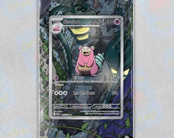 Slowbro IR | Extended Art Display Case for Pokemon Card