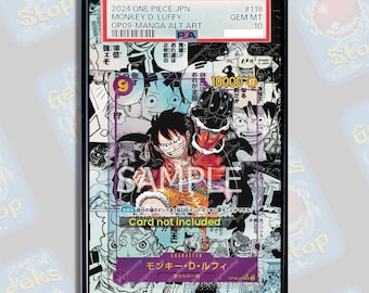 Monkey D. Luffy Manga OP09 Extended Art Insert | Graded Card