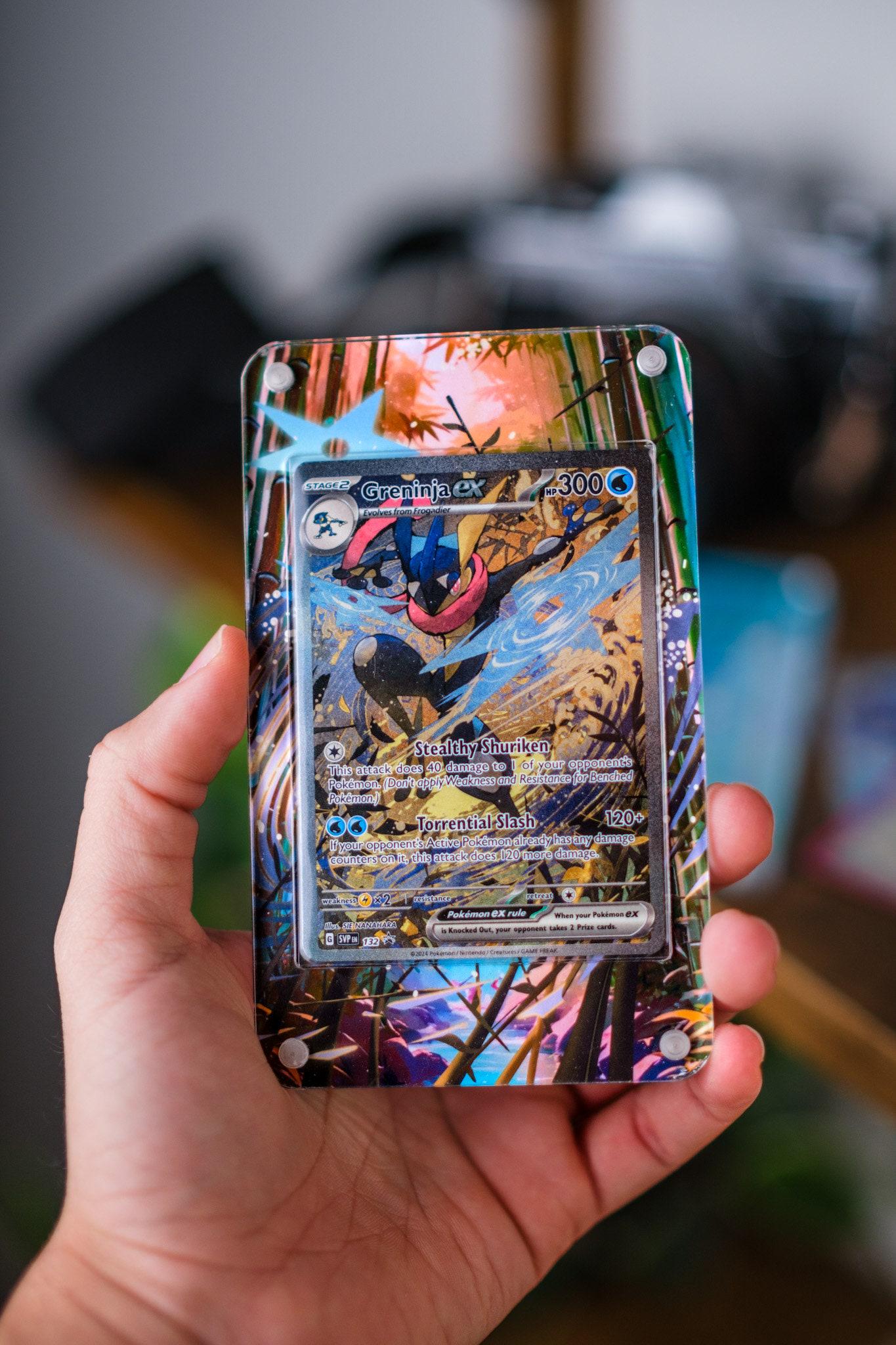 ゲッコウガ EX プロモ | ポケモンカード用拡張アートディスプレイ