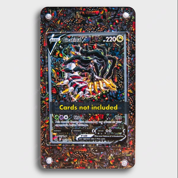 Giratina V Extended Art Custom Display Case for Pokémon Card