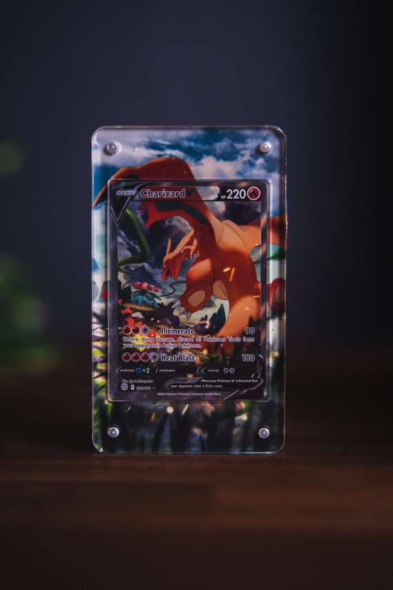 Shiny Rayquaza GX Custom Pokémon Card Display Case — GeeksStop