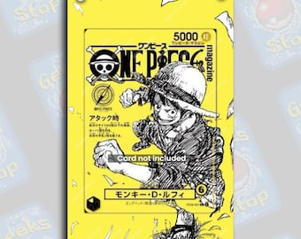 Luffy Magazine Vol. 21 Promo | Extended Art Display Case for Graded OPTCG
