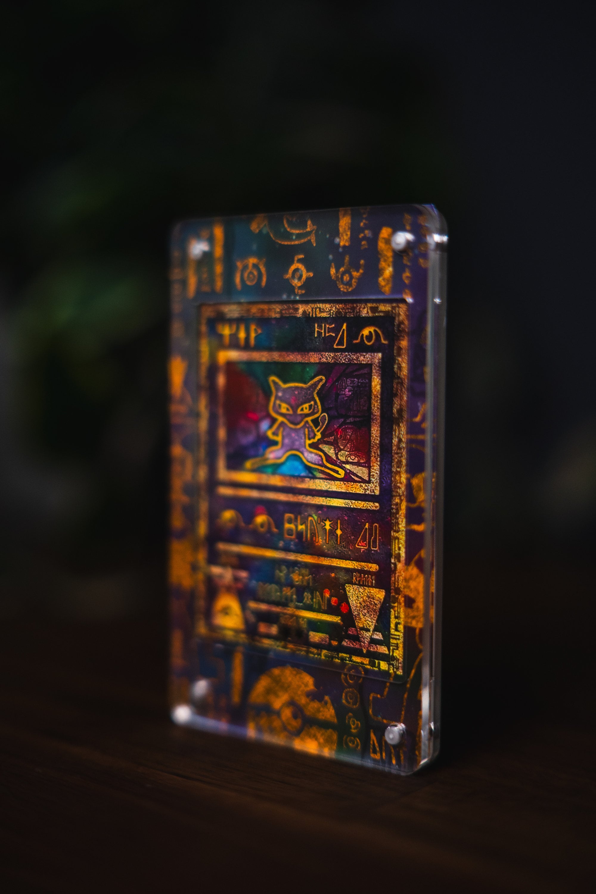 Ancient Mew | Extended Art Display Case for Pokemon Card - Etsy