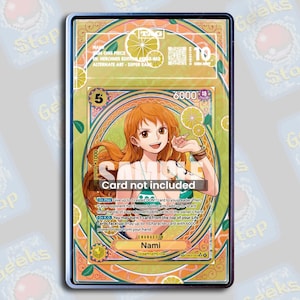 Nami SP EB03 PSA Tag Beckett | Extended Art Display Case for Graded OPTCG
