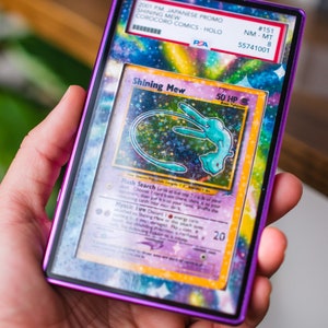Shining Mew CoroCoro PSA | Display Case Extended Art for Graded Pokemon Card