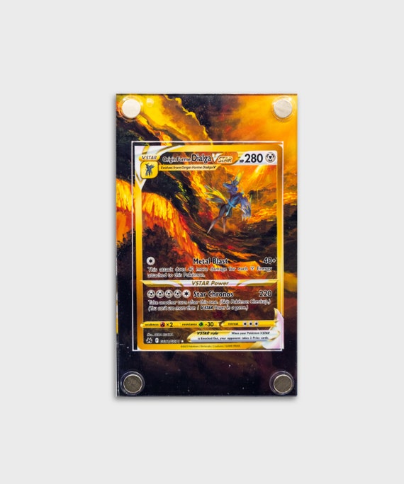 Dialga VSTAR | Extended Art Display Case for Pokemon Card - Etsy