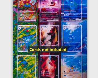 Charizard Blastoise Venusaur ex Extended Art Rare Alt Holder for Pokemon Cards