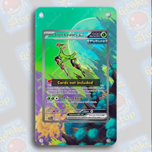 Iron Leaves ex / Espositore per carte Pokemon esteso