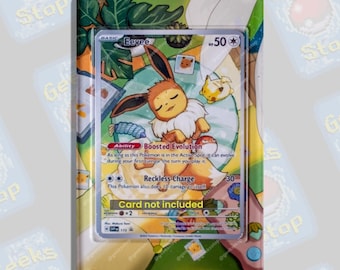 Eevee Promo Prismatic Evolutions | Extended Art Display for Pokemon Card