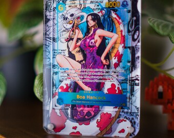 Boa Hancock Manga OP07 | Extended Art Display Case for OPTCG Boa Hancock Manga OP07 | Extended Art Display Case for OPTCG