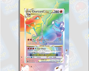 CHARIZARD VSTAR | Extended Art Display Case for Pokemon Card