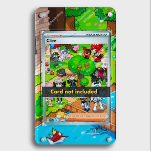 Illustration spéciale de Clive 236/091 | Grande vitrine artistique pour carte Pokémon