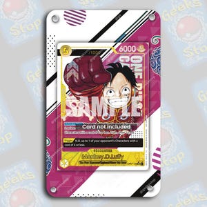 Luffy Event Pack 2024 Cup | Große Kunst Vitrine für OPTCG