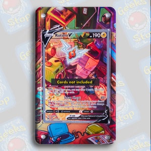Art alternatif Rotom V | Grande vitrine artistique pour carte Pokémon