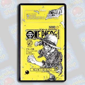 Luffy Magazine Vol. 21 Promo PSA TAG Beckett | Extended Art Display Case for OPTCG
