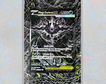 Mega Darkrai ex SAR / Vetrina con illustrazione estesa per carte Pokémon