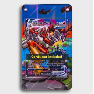 Illustration alternative Blaziken VMAX | Grande vitrine artistique pour carte Pokémon