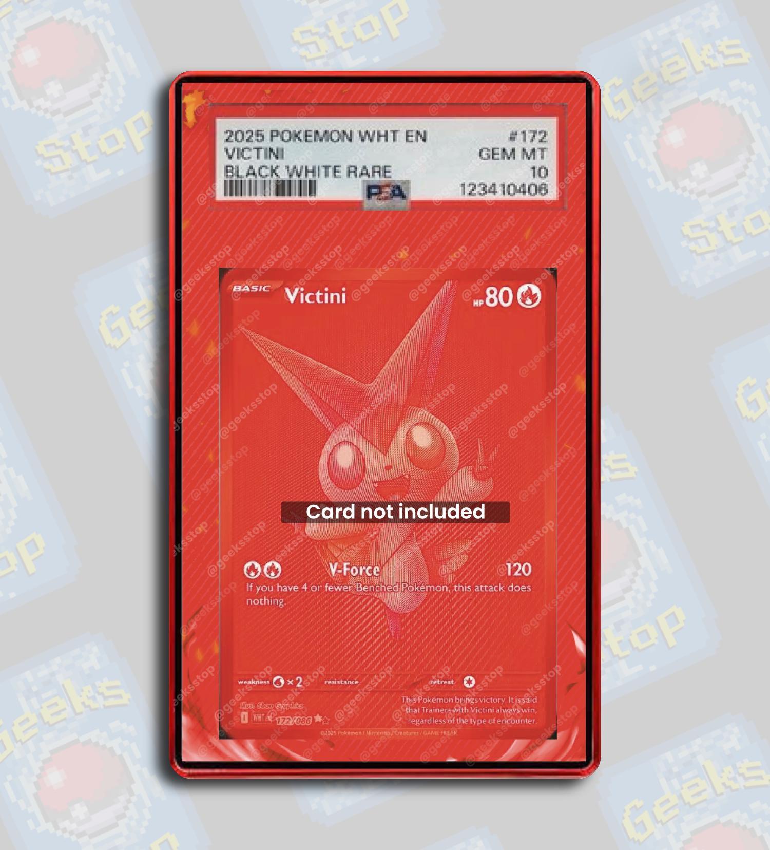red victini pokemon card Value PSA 10 vs Ungraded Noble Victories Type Red Victini Card - Etsy