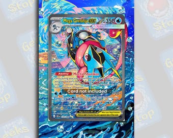 Mega Greninja ex SAR 116 / Custodia con illustrazione estesa per carta Pokémon