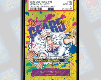 One Piece - Laser-engraved TCG Binder - Vault X 12 Pocket - Custom
