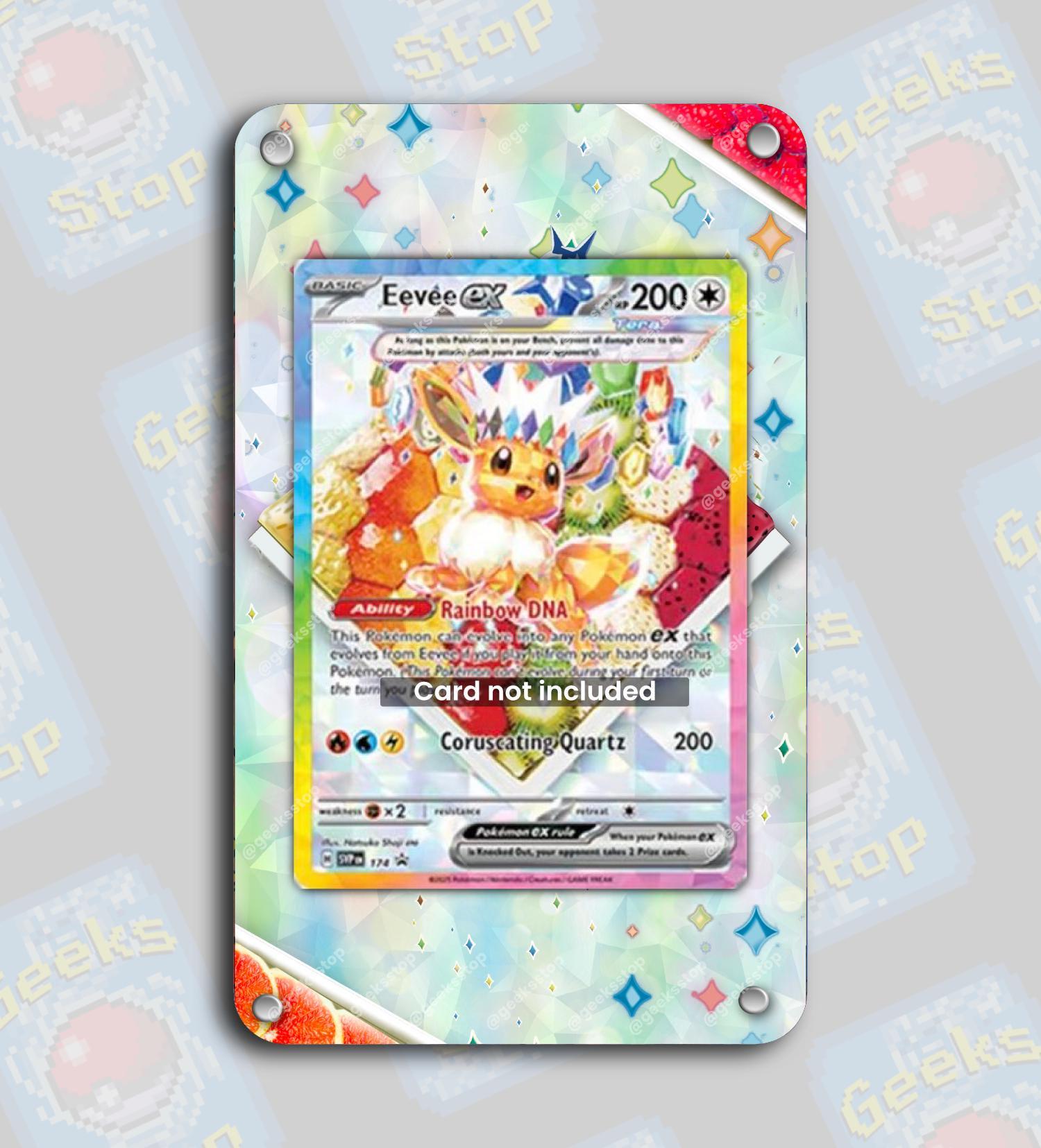 Eevee Ex SPC Promo | Extended Art Display Case for Pokemon Card - Etsy