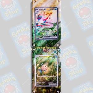 Feebas & Milotic ex SAR Grande vitrine artistique pour carte Pokémon