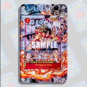 Ace Manga OP02 / Vetrina espositiva estesa per carte OPTCG