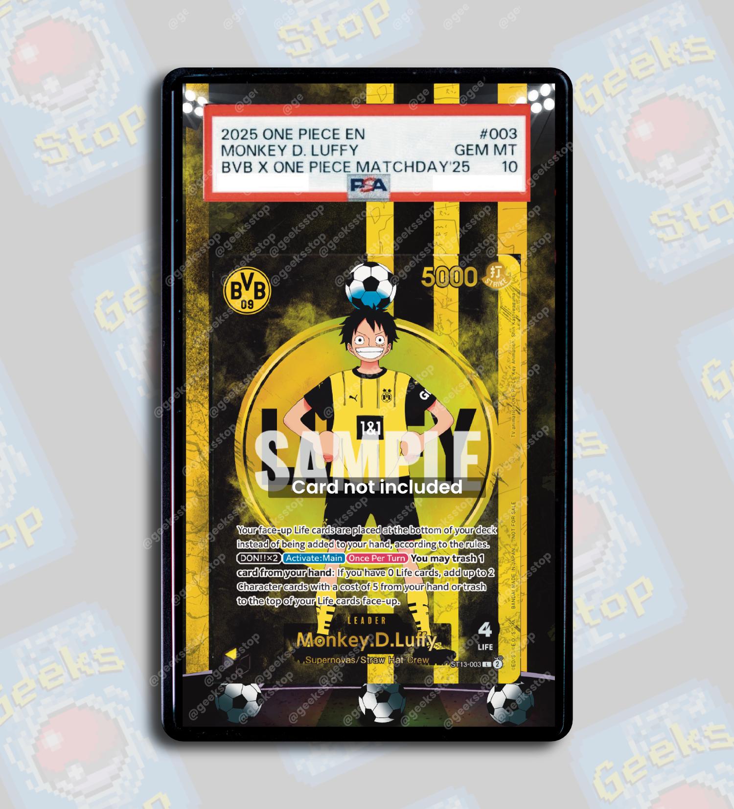 Luffy X BVB Promo PSA | Extended Art Display Case for Graded OPTCG
