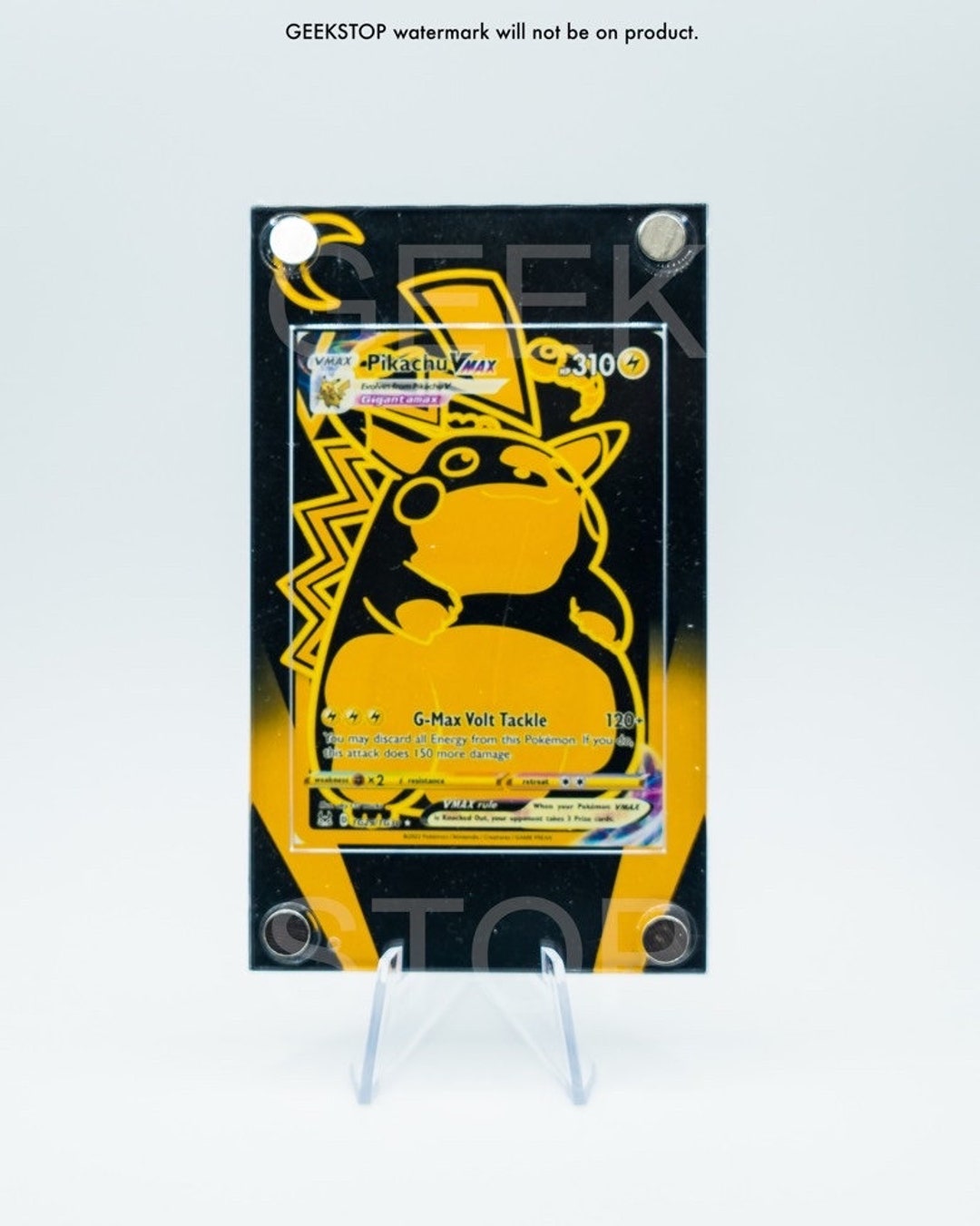 Gold Plated Pikachu Card Pin – Nostalgia Vault