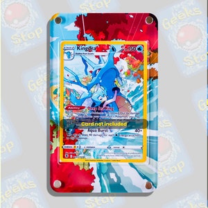 Kingdra TG03 | Grande vitrine artistique pour carte Pokémon